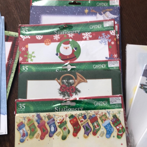 9 sets Christmas Holiday stationary - Picture 2 of 4
